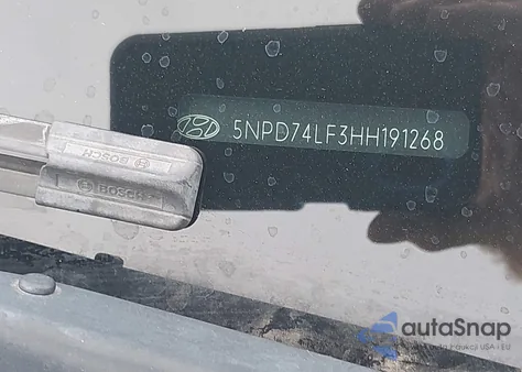 2017 Hyundai Elantra Se from USA, damaged, VIN 5NPD74LF3HH191268